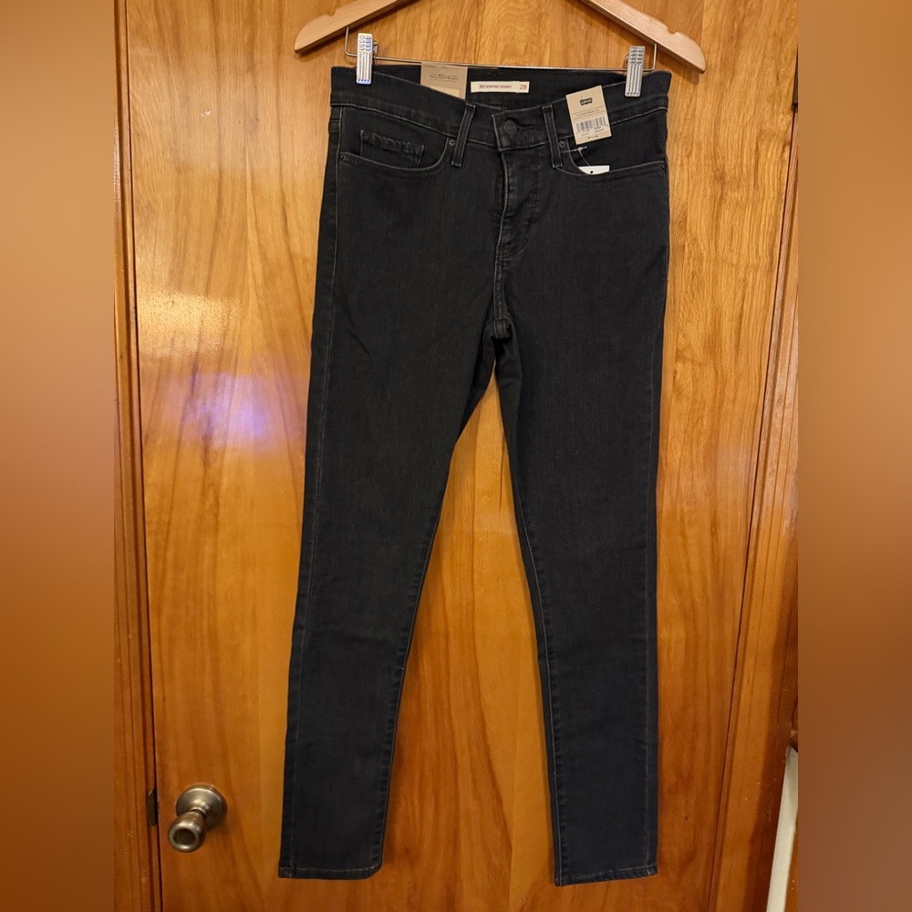 Levi's Women's Dark Gray Skinny Jeans